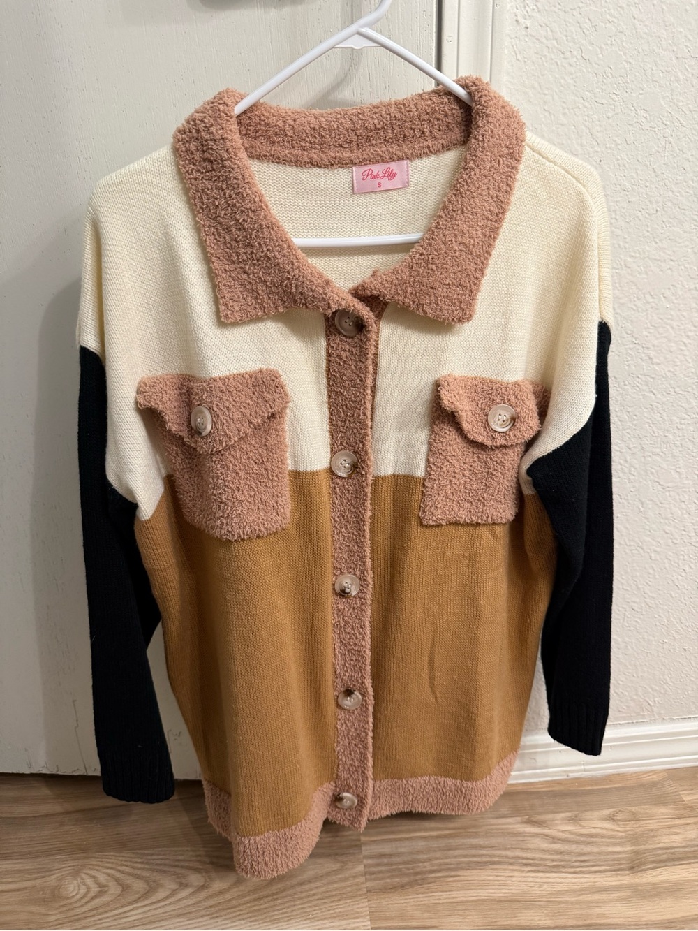 Pink Lily Cardigan